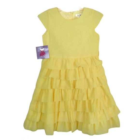 Joe Ella Other - Joe Ella Audrey Organza Ruffled Tiered Dress 7